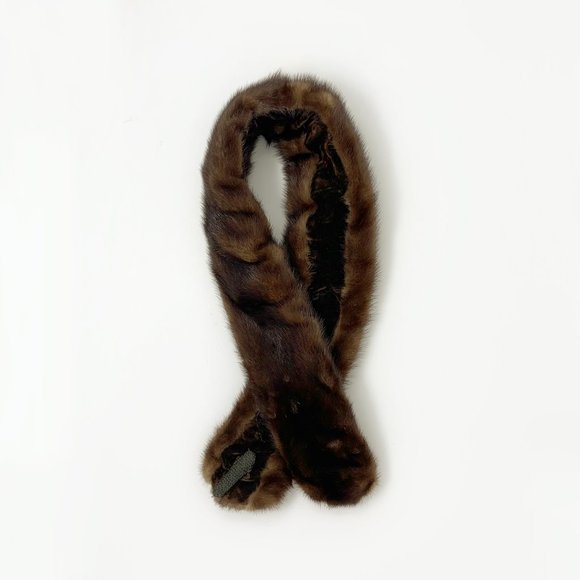 VINTAGE Designed by Lora | Mink Fur Hat + Stole (c. 1950) | EXCELLENT!!! - Picture 6 of 9